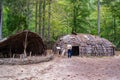 Monacan Indian Settlement Exhibit - Natural Bridge State Park, Virginia, USA